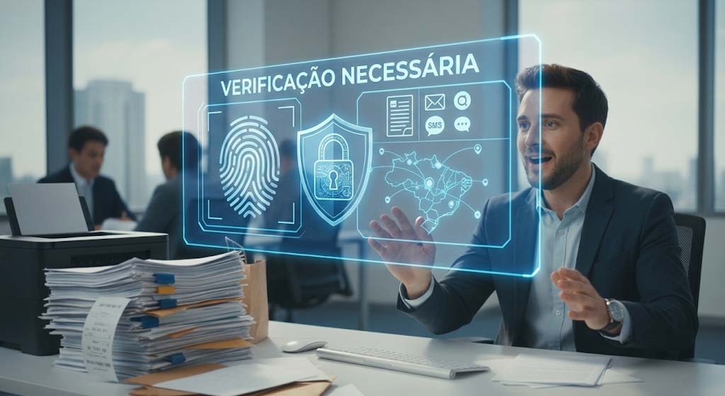 Autenticação digital: entenda o que é, como funciona, sua diferença para assinatura digital ICP-Brasil e sua relevância jurídica em comunicações eletrônicas.