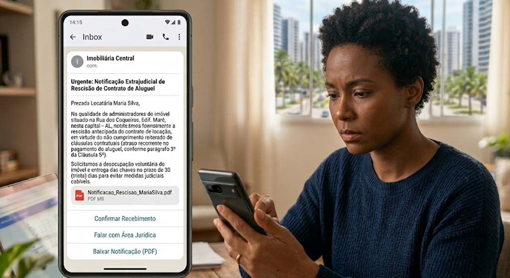 Como fazer uma notificação extrajudicial de rescisão de contrato de aluguel